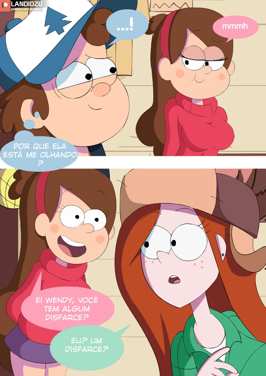 Gravity Falls Cartoon Pornô: A cabana