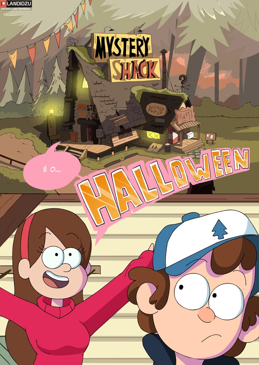 Gravity Falls Cartoon Pornô: A cabana