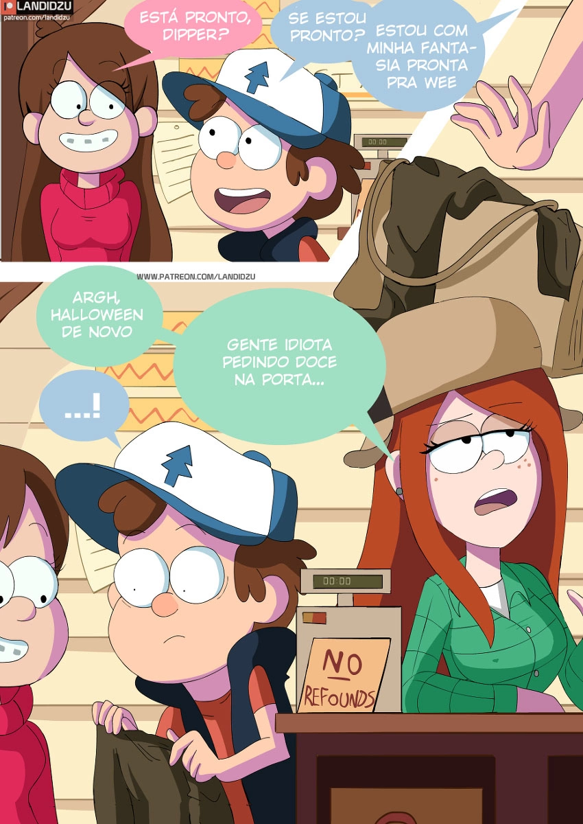 Gravity Falls Cartoon Pornô: A cabana