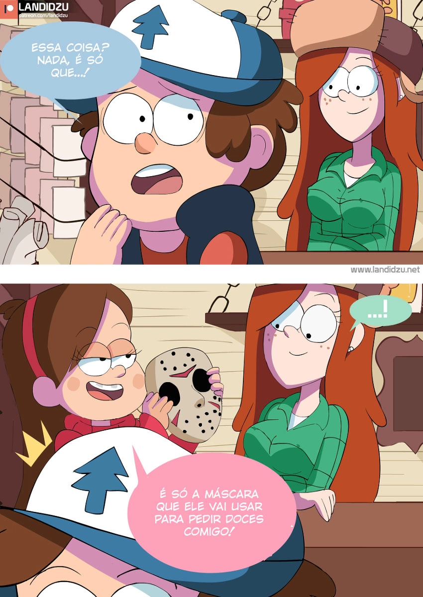 Gravity Falls Cartoon Pornô: A cabana