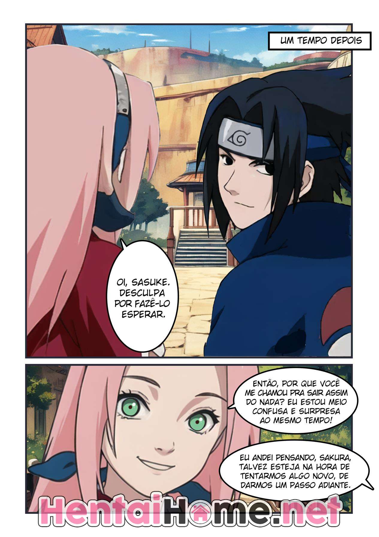 Naruto transa com sua amada Sakura - Foto 3