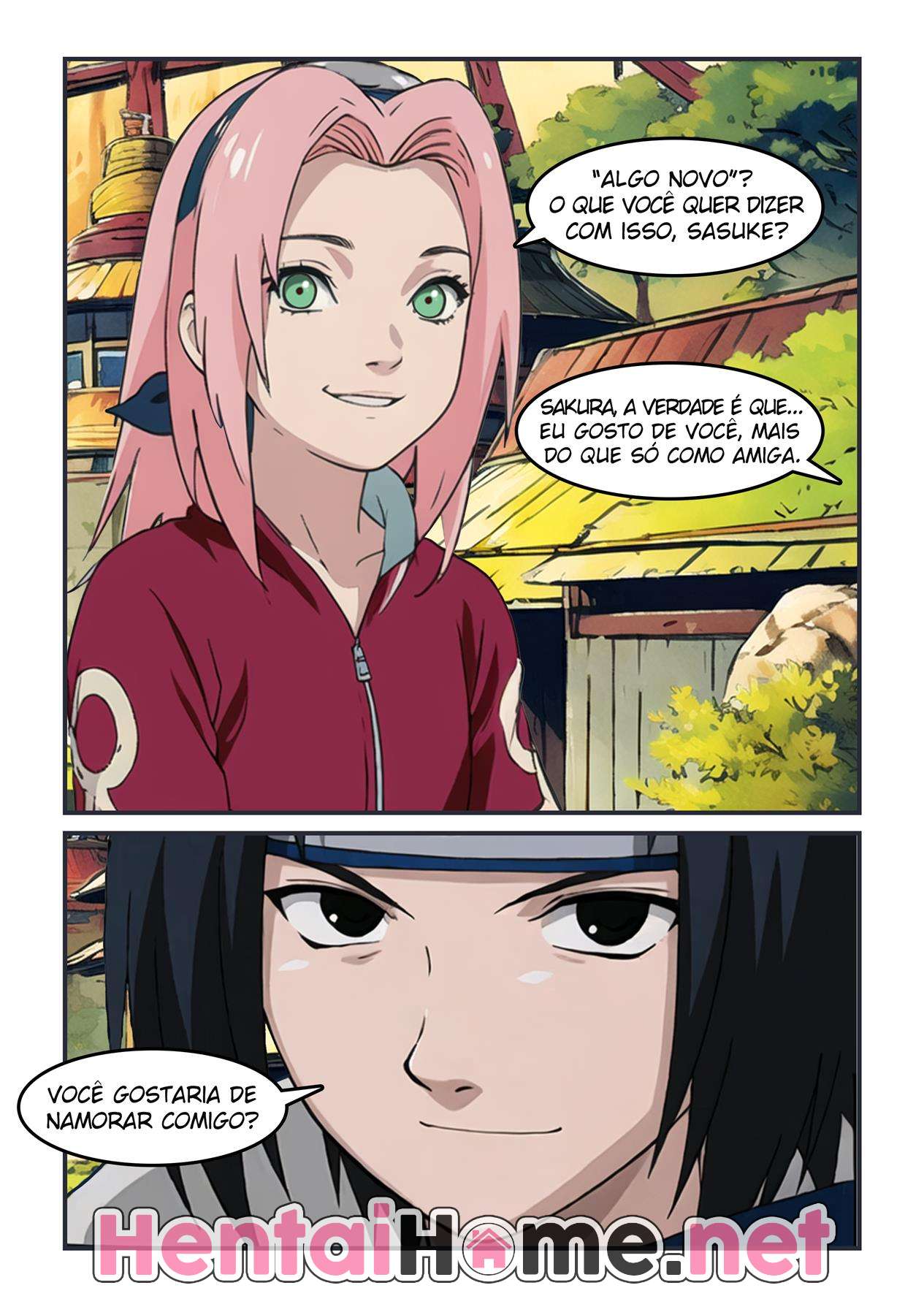 Naruto transa com sua amada Sakura