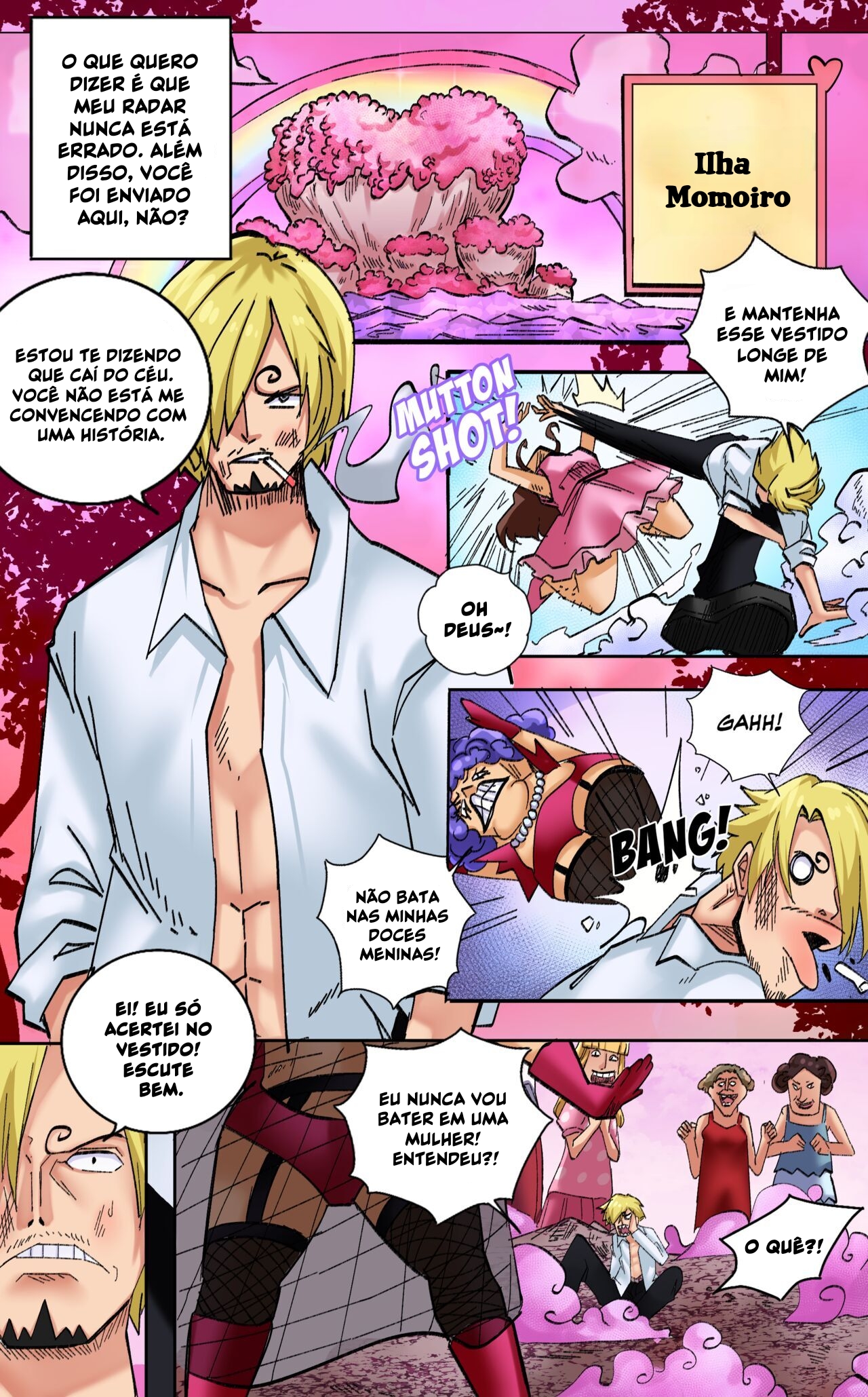 One Piece Hentai: Rainha das travestis - Foto 17