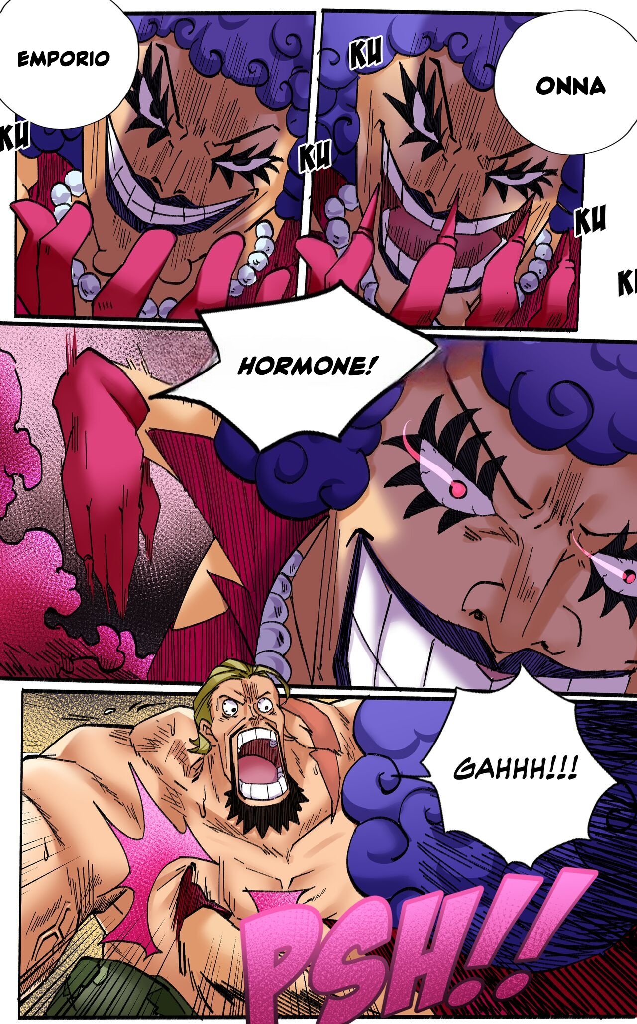 One Piece Hentai: Rainha das travestis