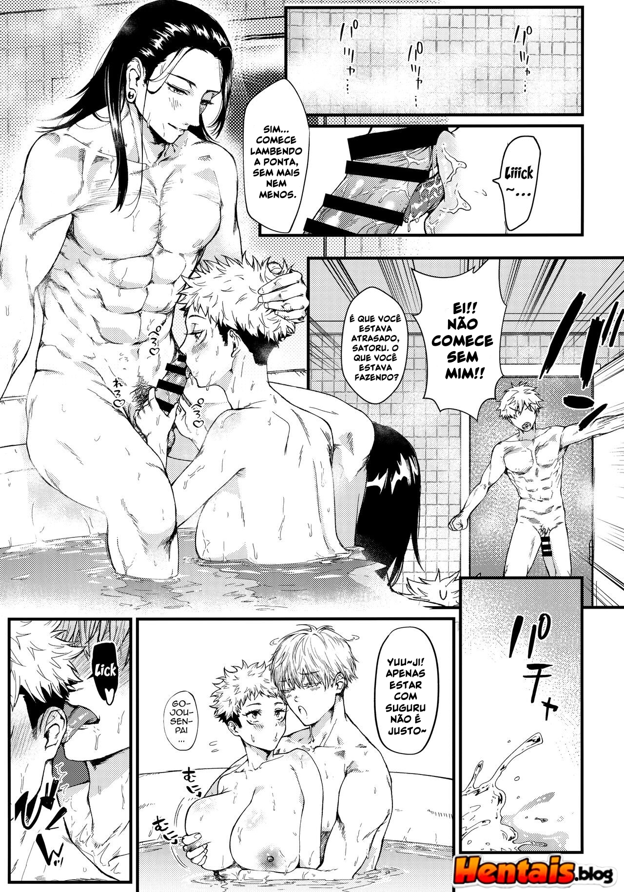 Jujutsu Kaisen Hentai: Ménage - Foto 10