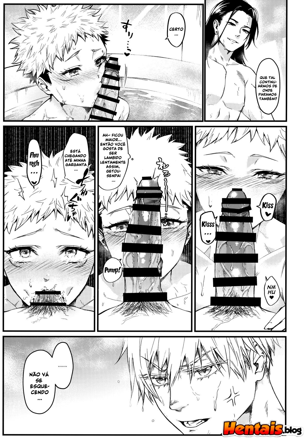 Jujutsu Kaisen Hentai: Ménage - Foto 12