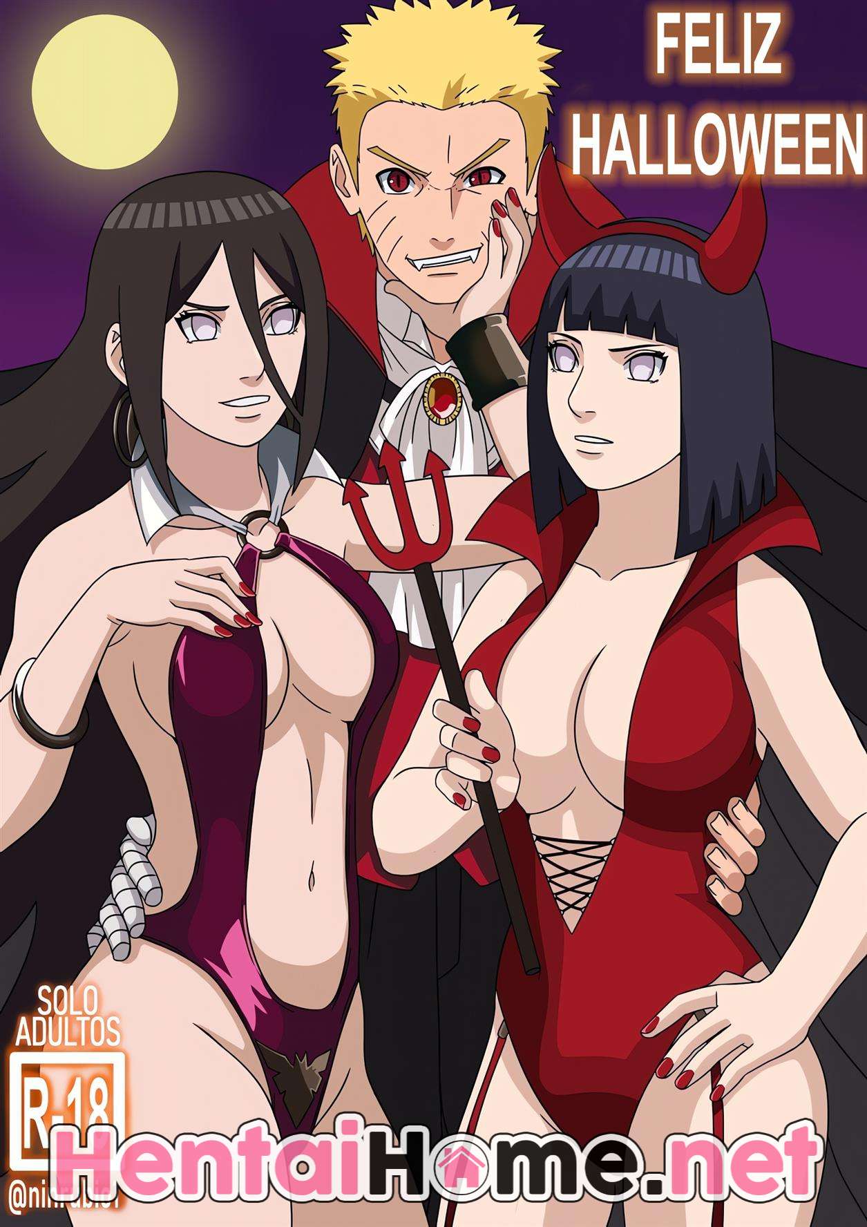 O Halloween de sexo do Naruto