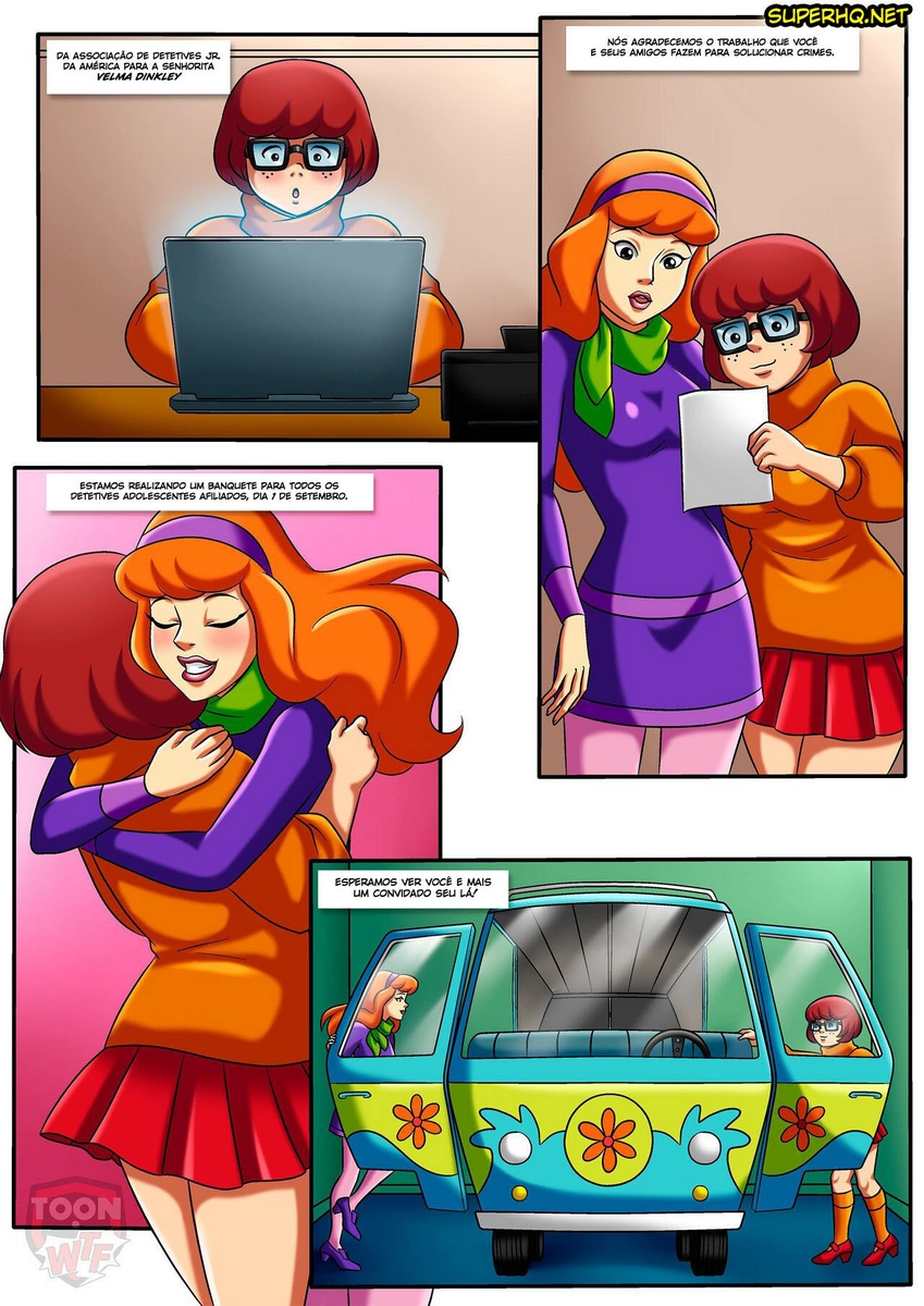 Daphne e Velma no Banquete