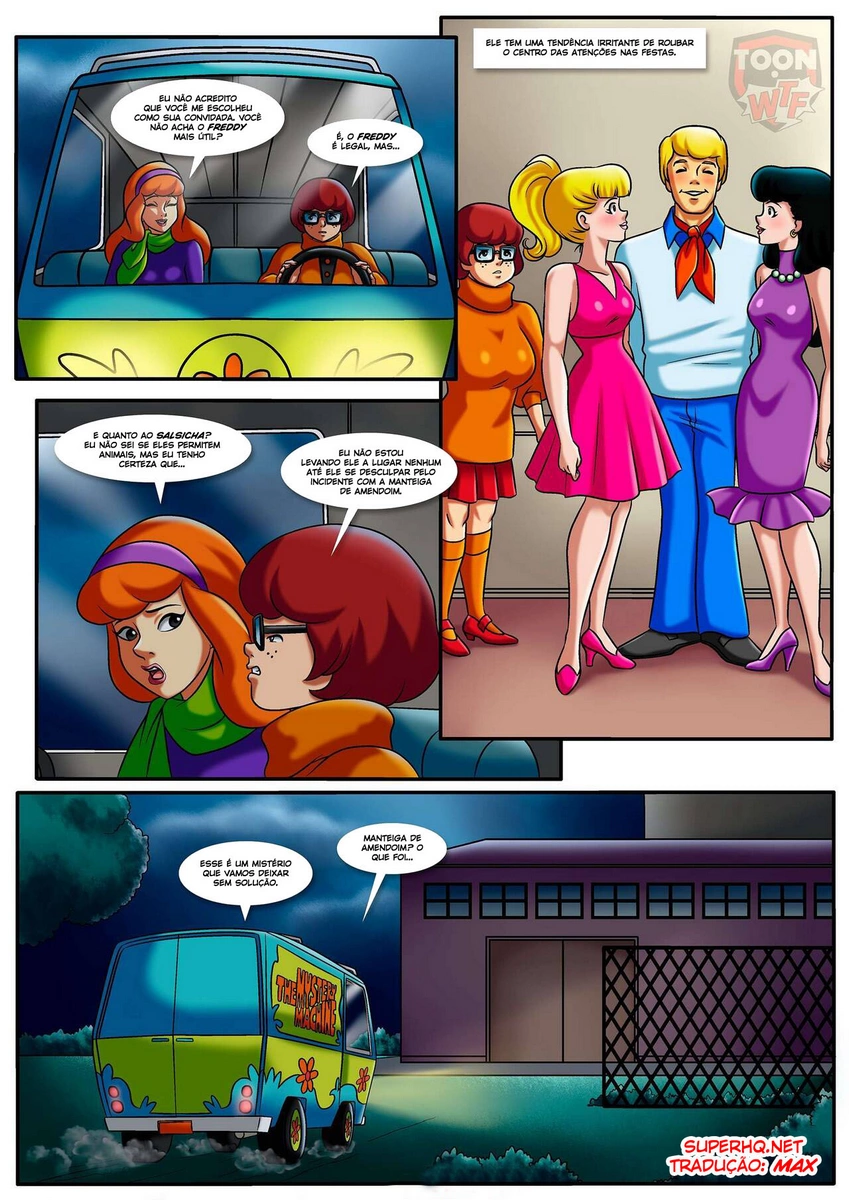 Daphne e Velma no Banquete