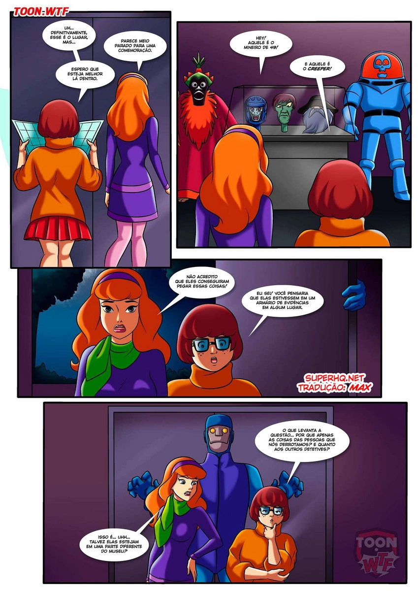 Daphne e Velma no Banquete