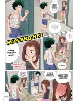 Deku goza na Uraraka