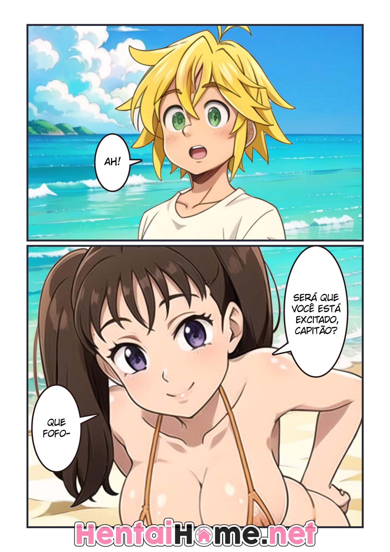 Diane transa com Meliodas