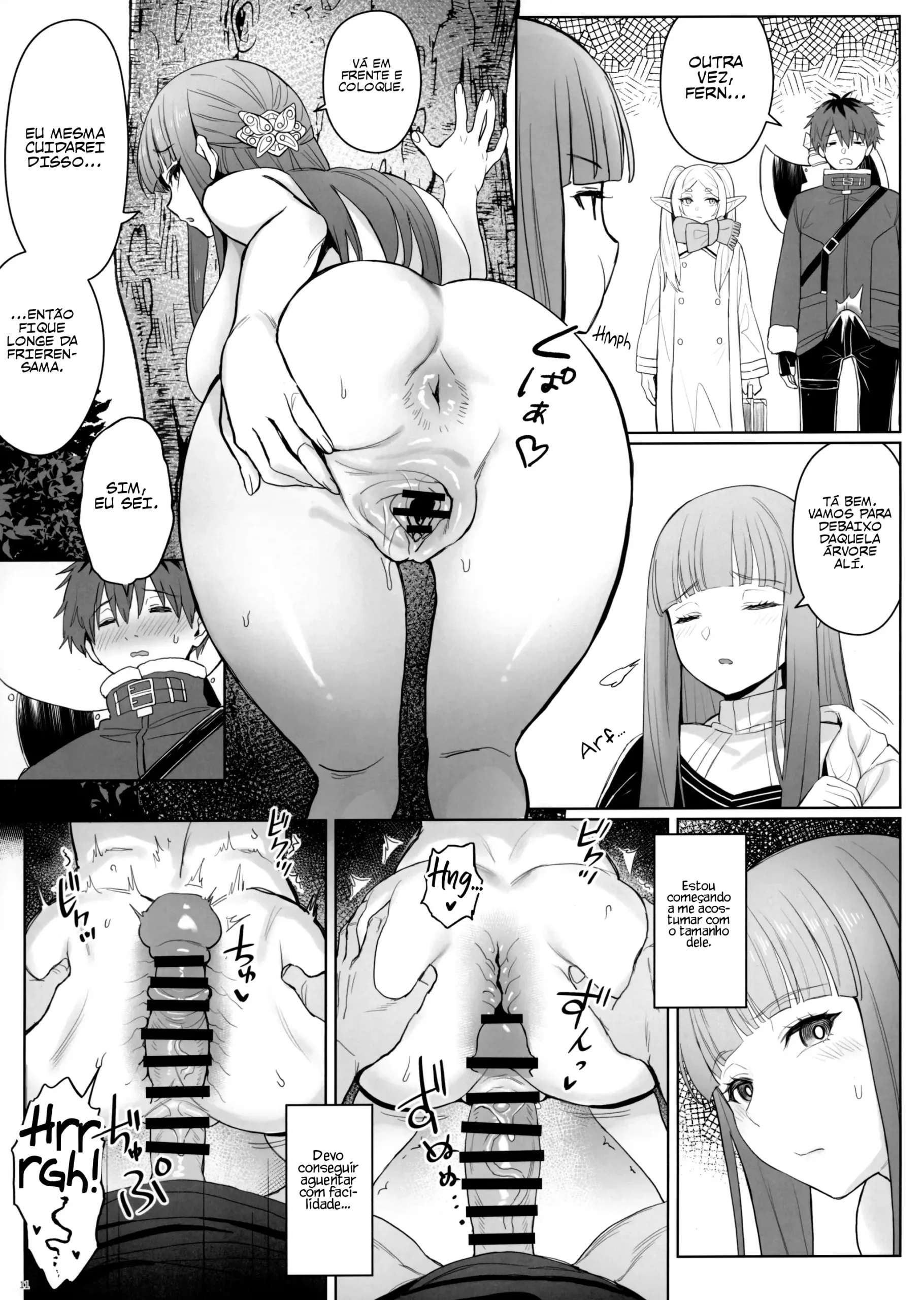 Sousou No Frieren Hentai: O pênis maior de Stark - Foto 11