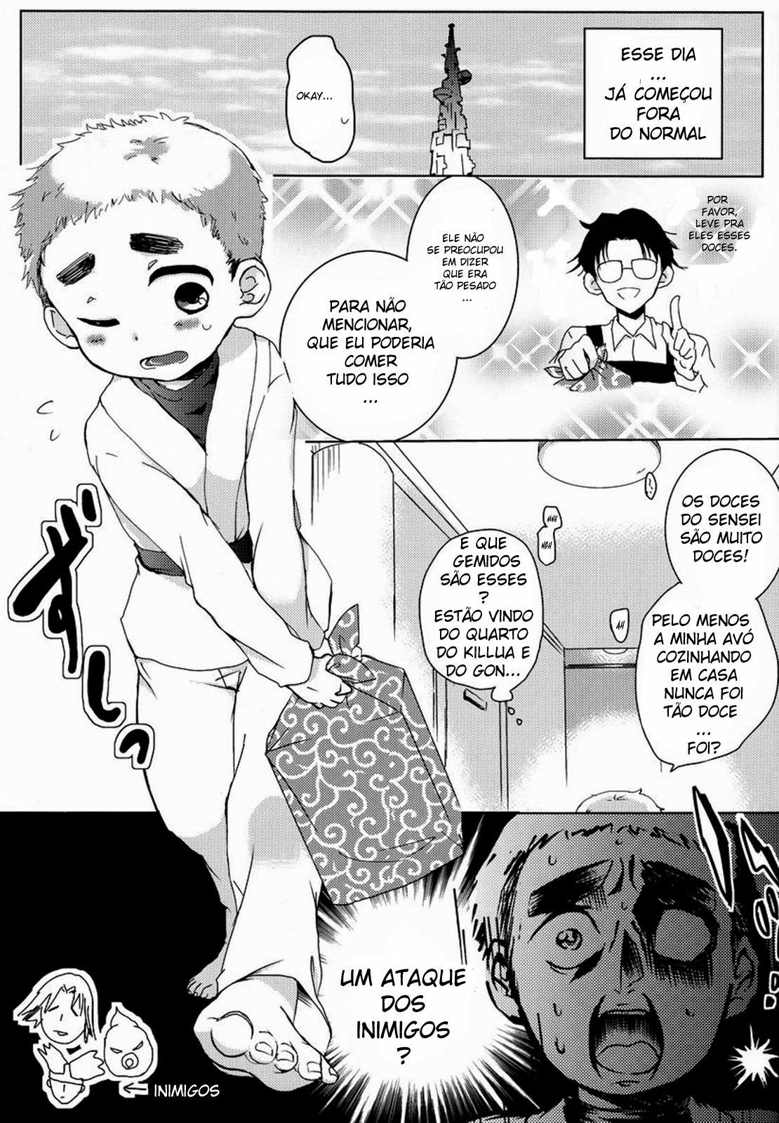 Hunter x Hunter Hentai: Trisal de amigos - Foto 2