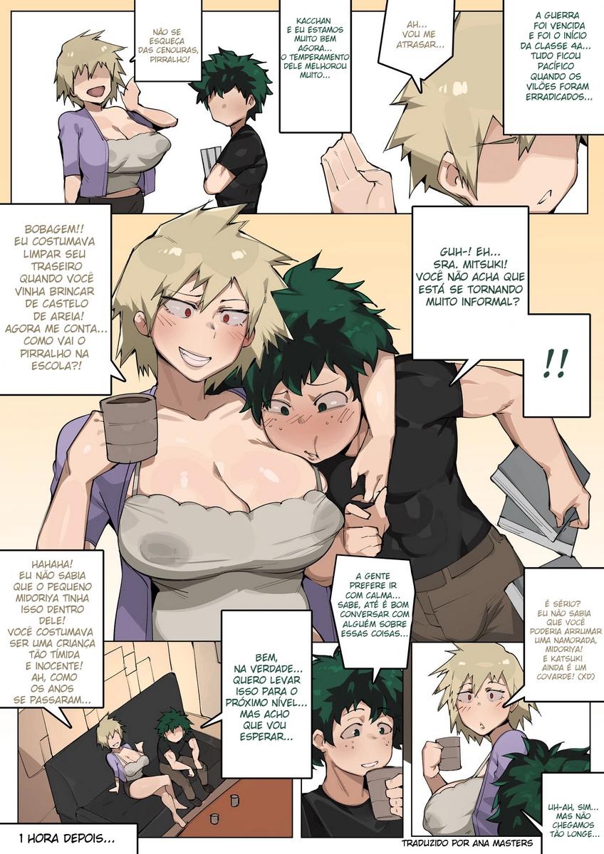 Mitsuki x Deku My Hero Academia Hentai