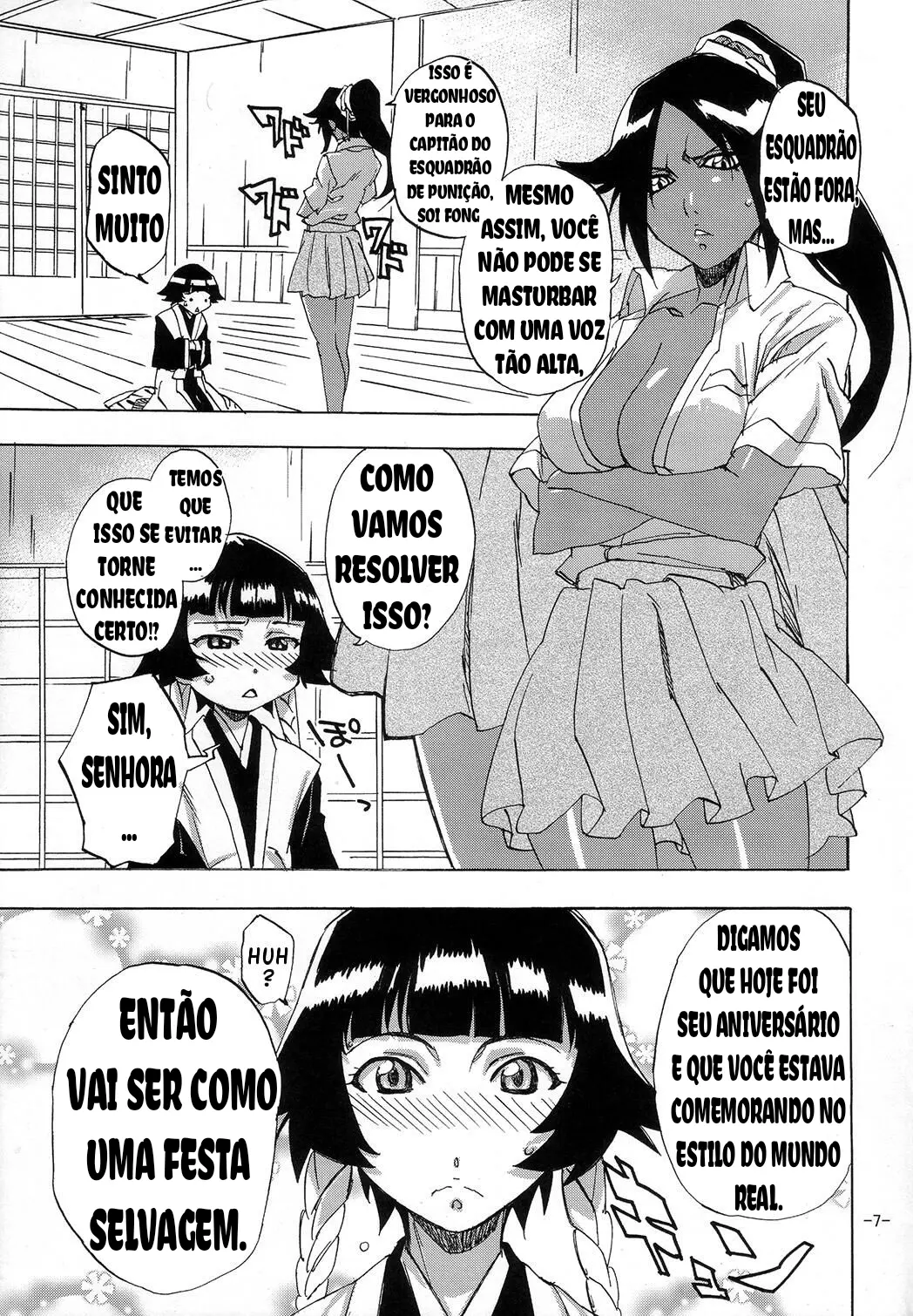 Bleach Pornô: O desejo de Soi Fon - Foto 6