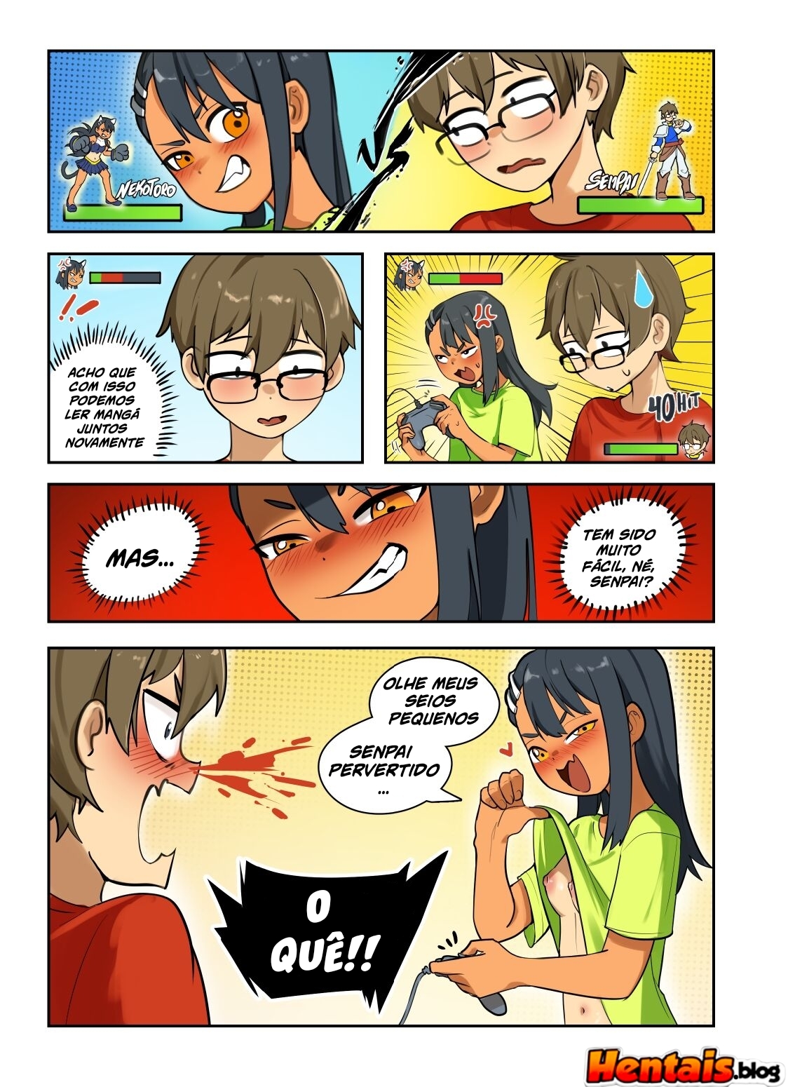 Hentai Nagatoro-San: Um jogo com Nagatoro - Foto 3