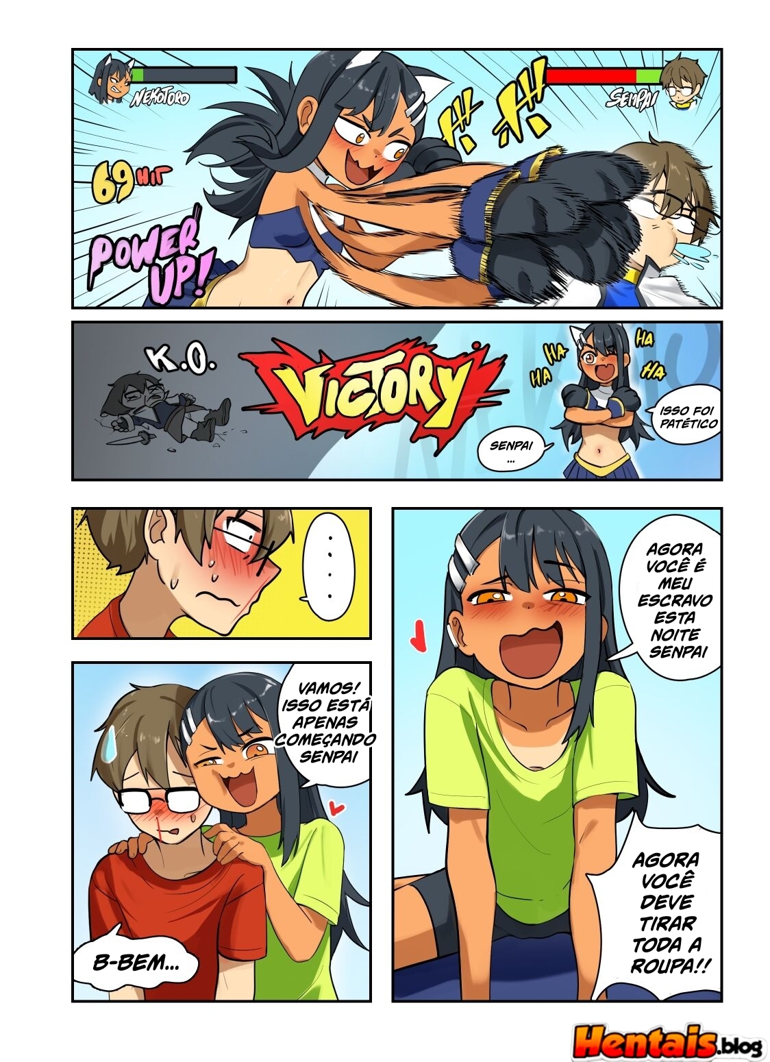 Hentai Nagatoro-San: Um jogo com Nagatoro - Foto 4