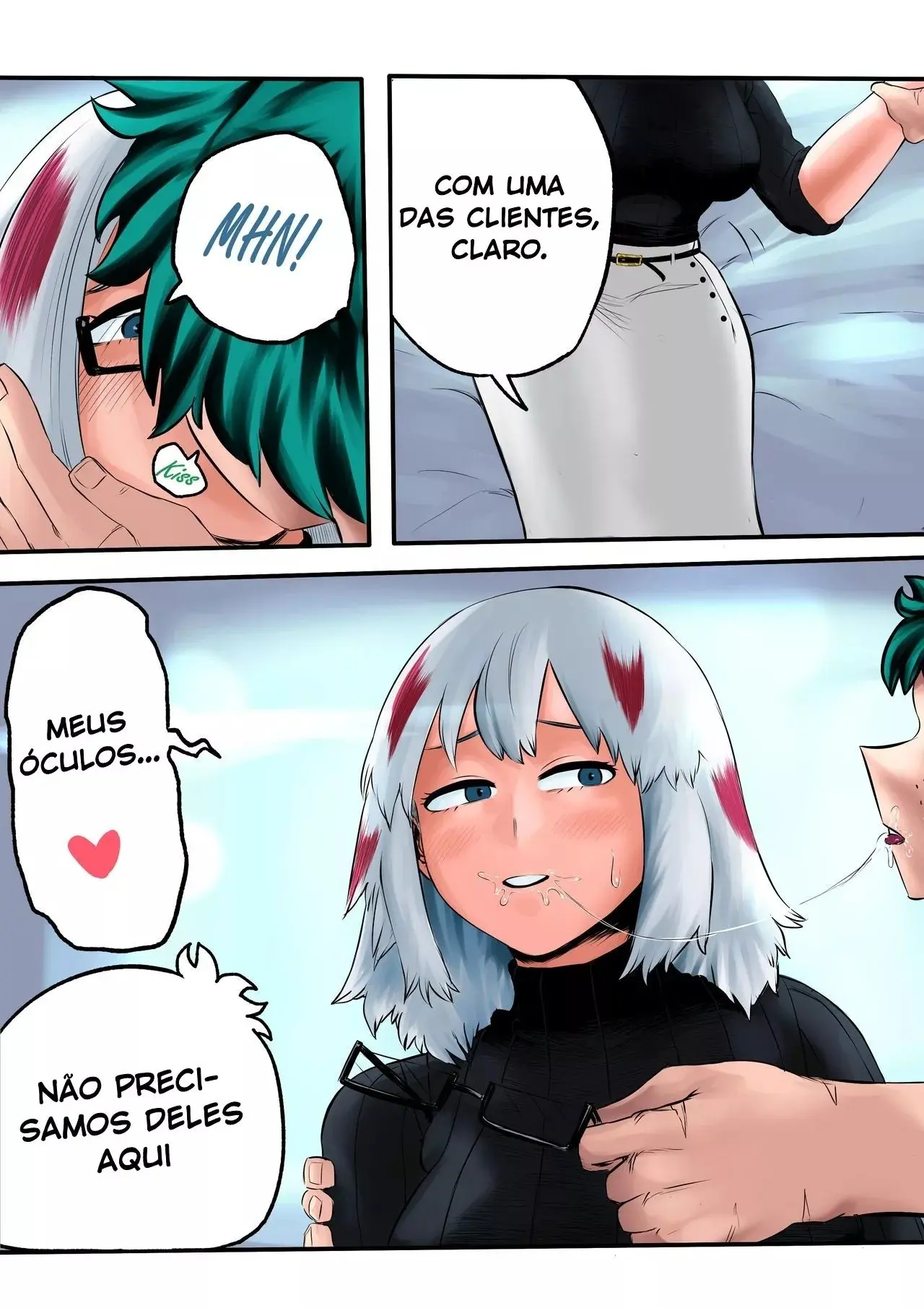 Boku no Hero Academia Hentai: Uma mão para Midoriya - Foto 57